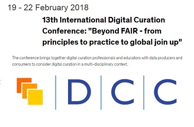 13th International Digital Curation Conference