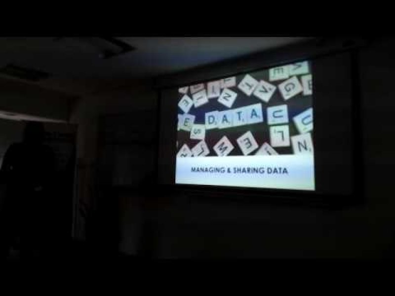 Embedded thumbnail for Data Management Plans – EUDAT best practices and case study