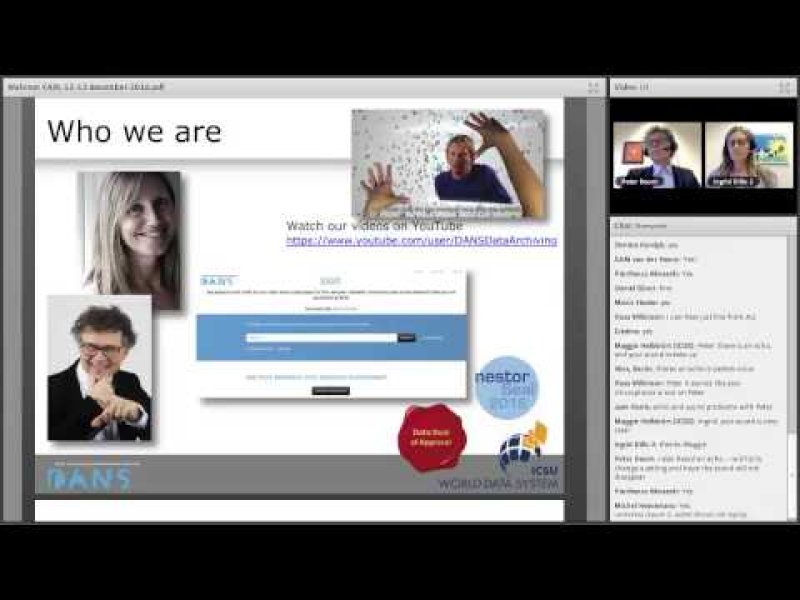 Embedded thumbnail for FAIR Data in Trustworthy Data Repositories
